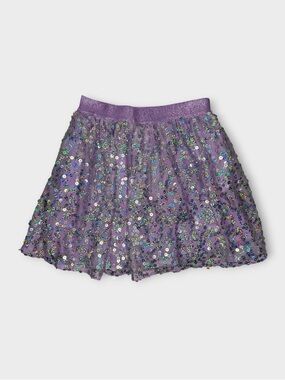 365 Kids Purple Sequin Skirt